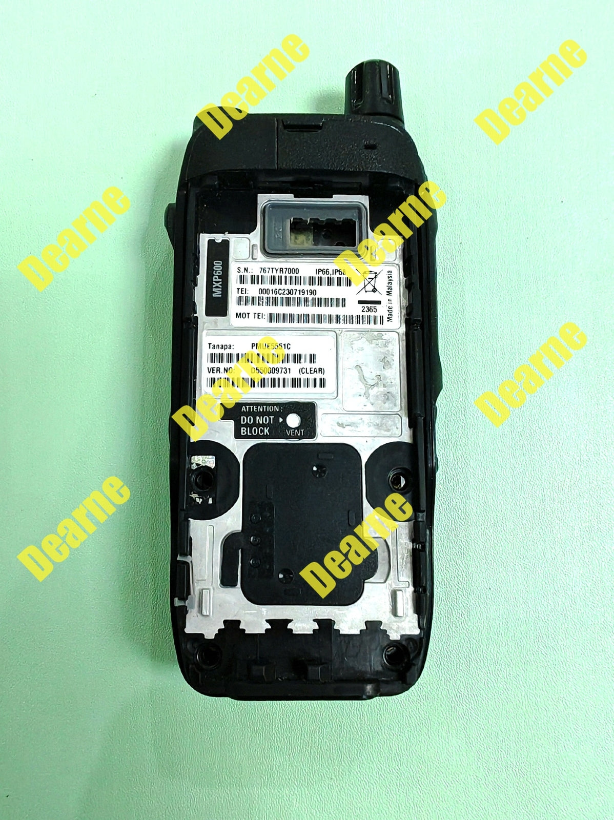 MXP600 Assembly with Back Cover Keyboard