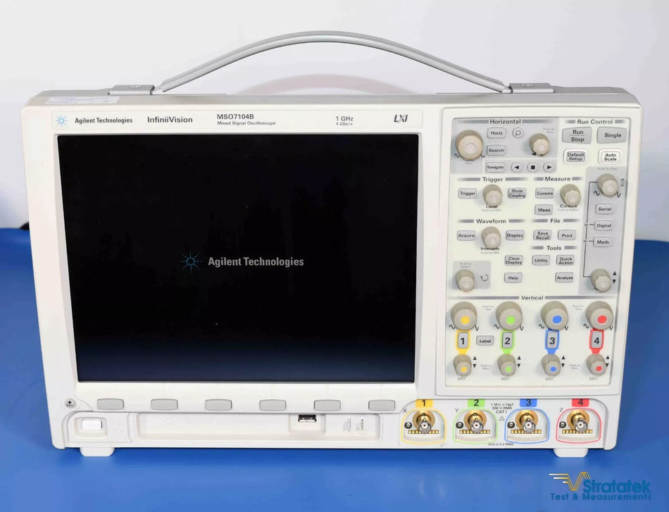 Agilent Keysight MSO7104B Mixed Signal Oscilloscope 1.5 GHz 6.25 GS/s Calibrated