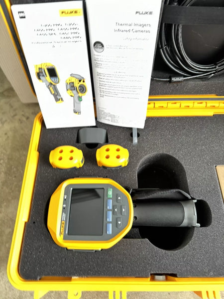 FLUKE TI480PRO IR Camera 60Hz, 640 x 480 Resolution, 2 Batteries with Charger & Case