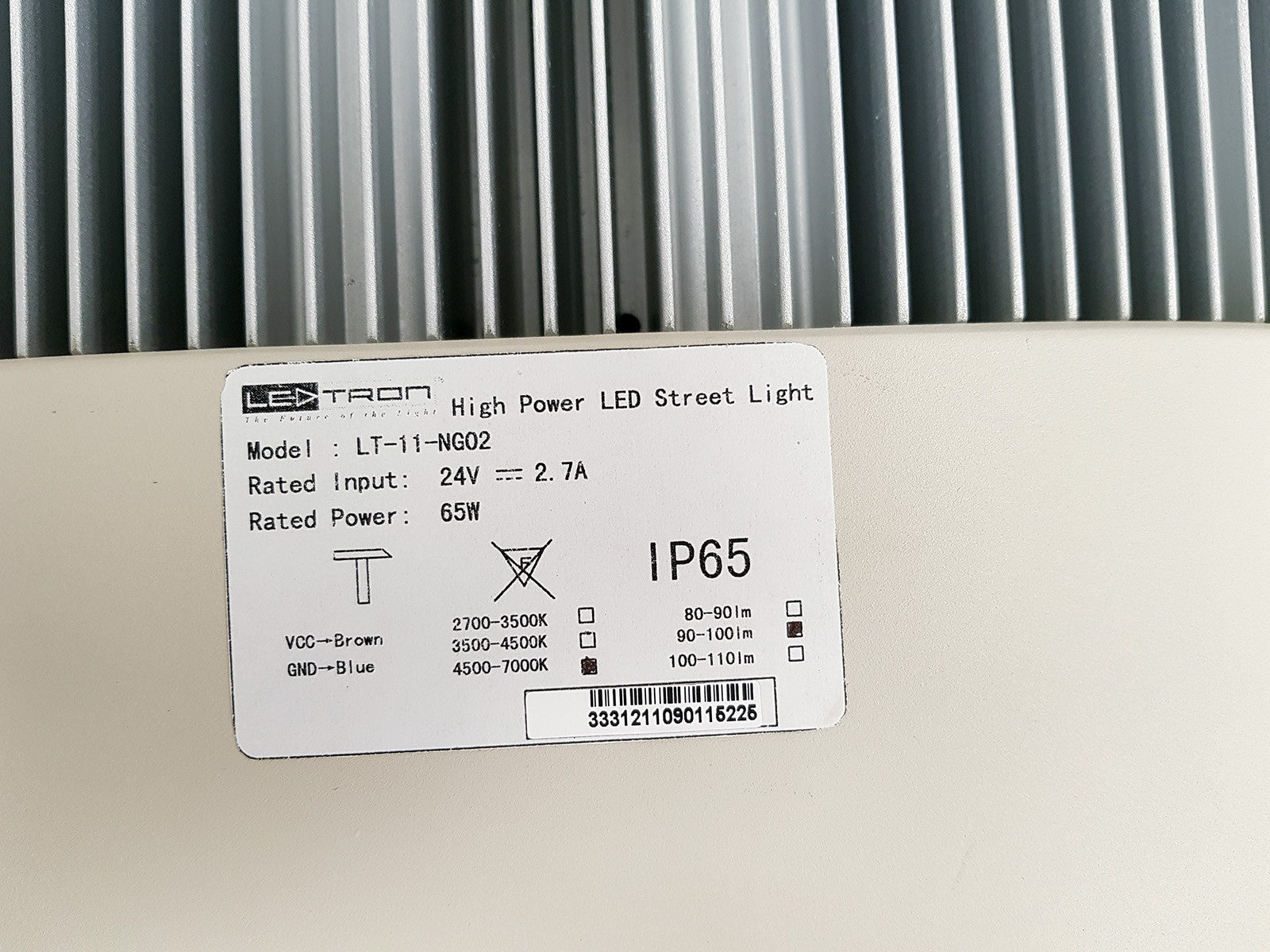 LED Street Light 24V 65W by LEDTRON