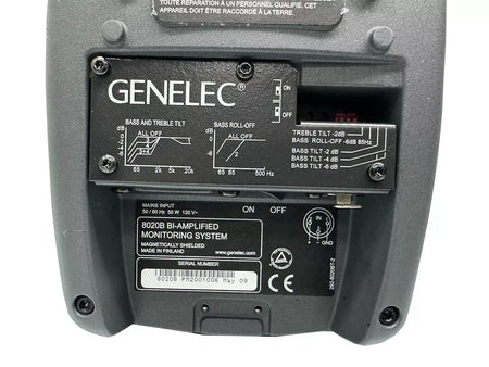 Genelec 8020B Bi-Amplified Monitoring System 120V Mains Pair
