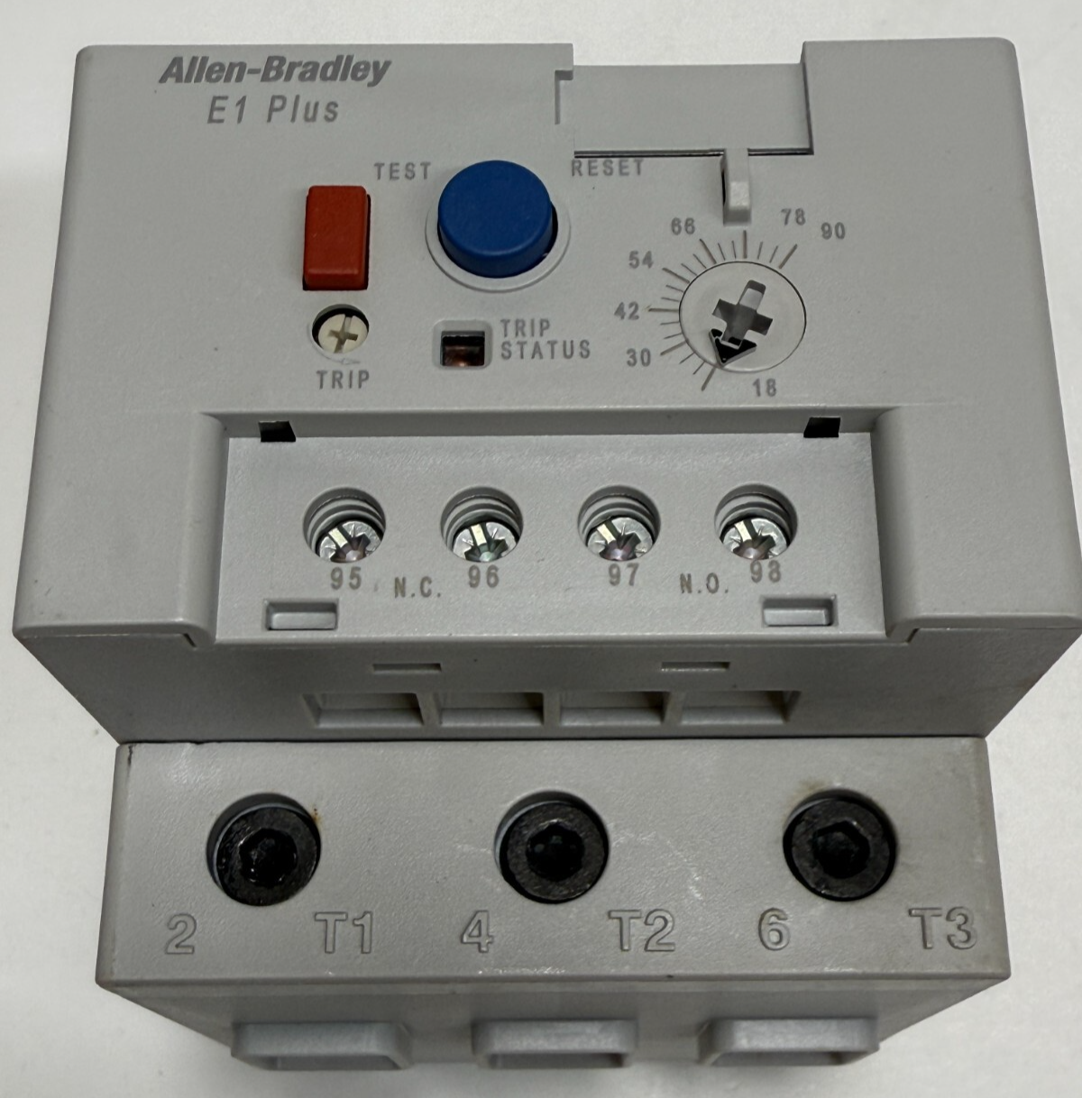 193-EEGE 18-90Amp 3P 600V Trip Class 10-30 E1 Plus Overload Relay by Allen-Bradley