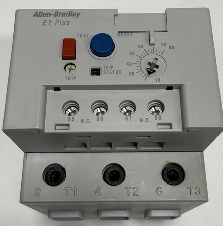 193-EEGE 18-90Amp 3P 600V Trip Class 10-30 E1 Plus Overload Relay by Allen-Bradley