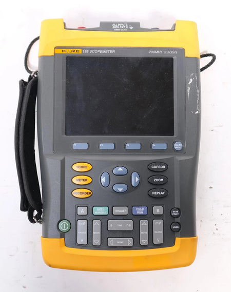 Fluke 199 200MHz 2.5 GS/s Digital Oscilloscope Scopemeter Multimeter AS-IS