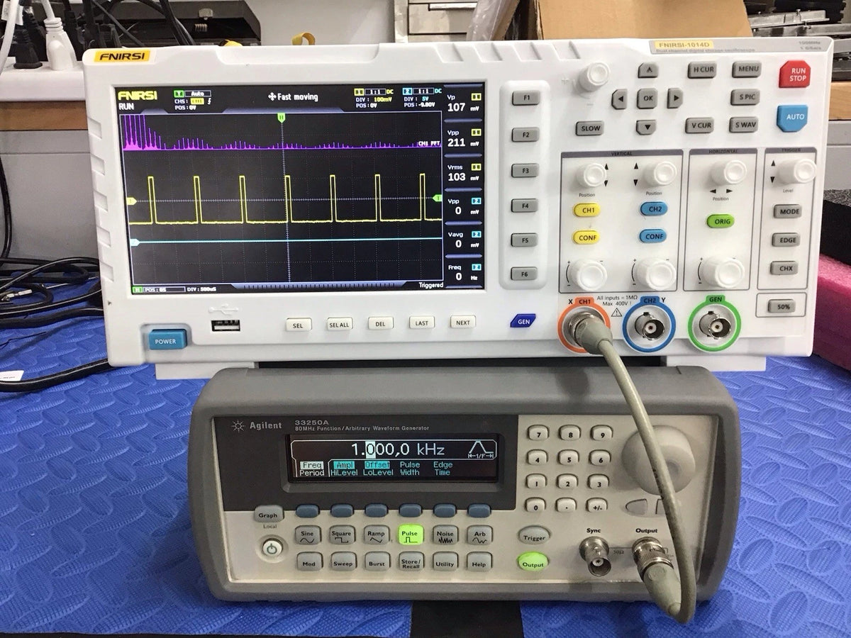 🔥Agilent 33250A 80 MHz Function/Arbit rary Waveform Generator w/Opt1 ~ CAL'D!