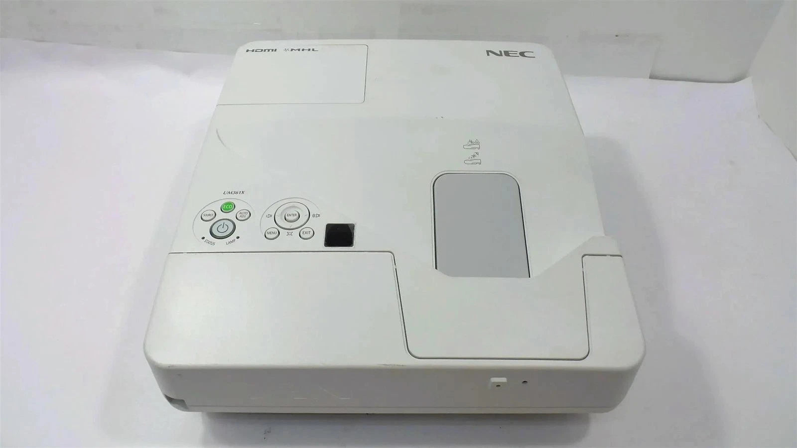 NEC NP-UM361X Dual HDMI - XGA Ultra Short Throw Projector - 3600 Lumens