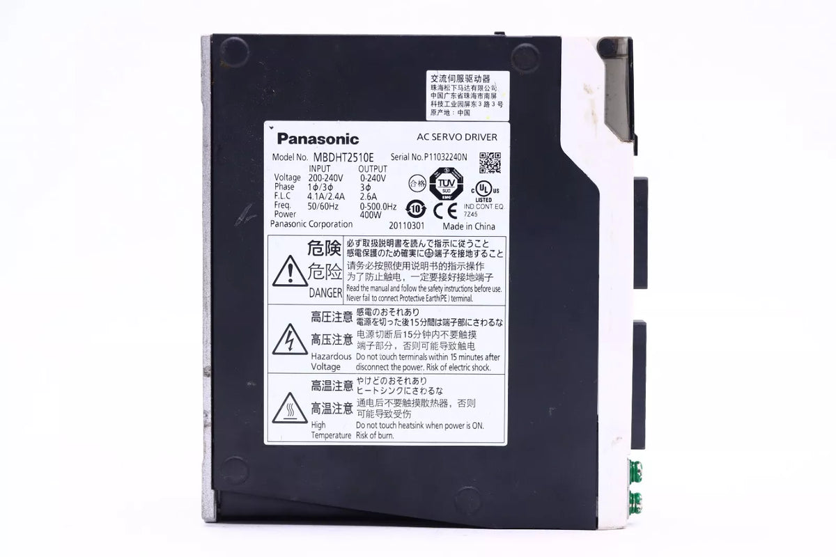 Panasonic MBDHT2510E AC Servo Drive - High Performance Motor Control