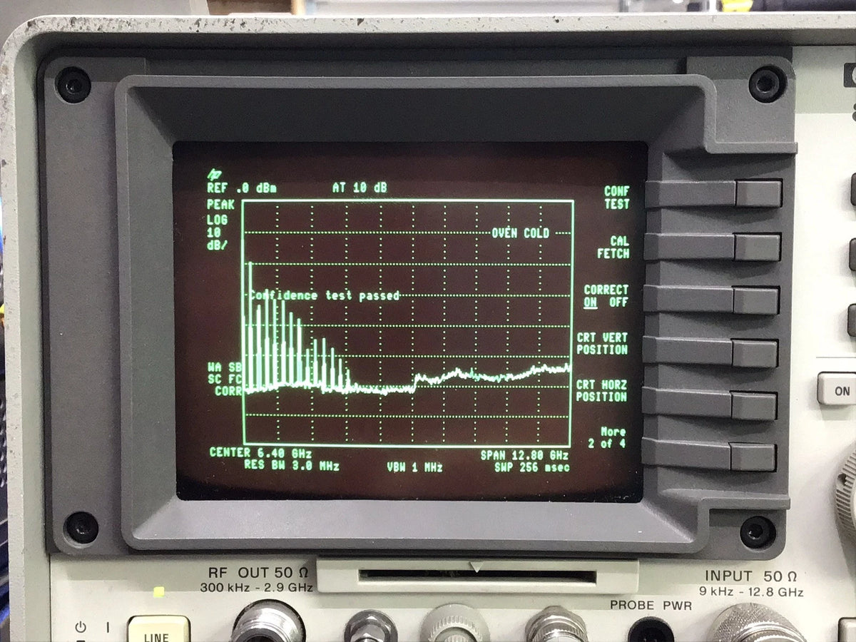HP Agilent 8596E/8596EM Spectrum Analyzer 9kHz-12.8 GHz w/ Tracking Generator *D