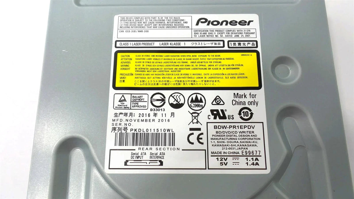 PIONEER BDW-PR1EPDV disc drive For Epson PP-100 /  PP-100II