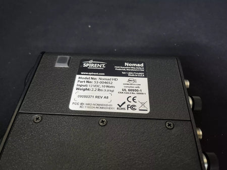 Spirent Nomad HD PN 53-004652 (0371)
