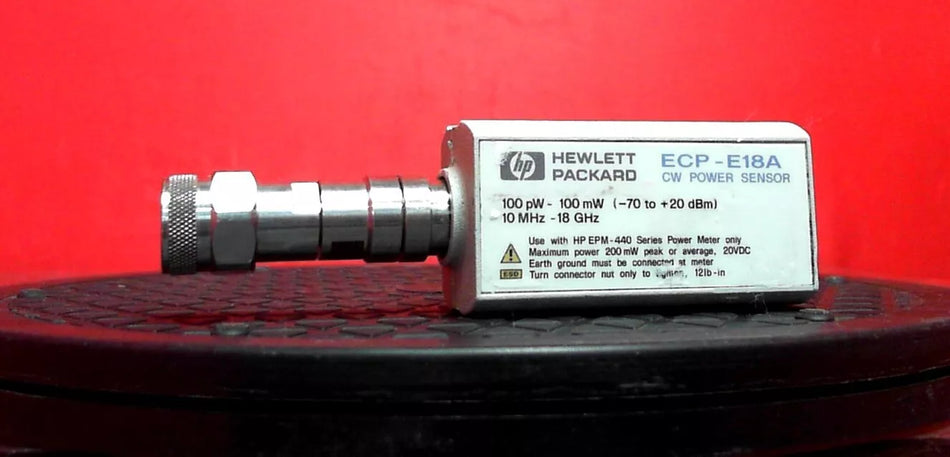 HP - Agilent - Keysight E4412A Power sensor, 10 MHz to 18 GHz US37180736