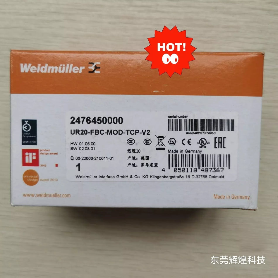 1PCS NEW UR20-FBC-MOD-TCP-V2 2476450000 #N238 YF