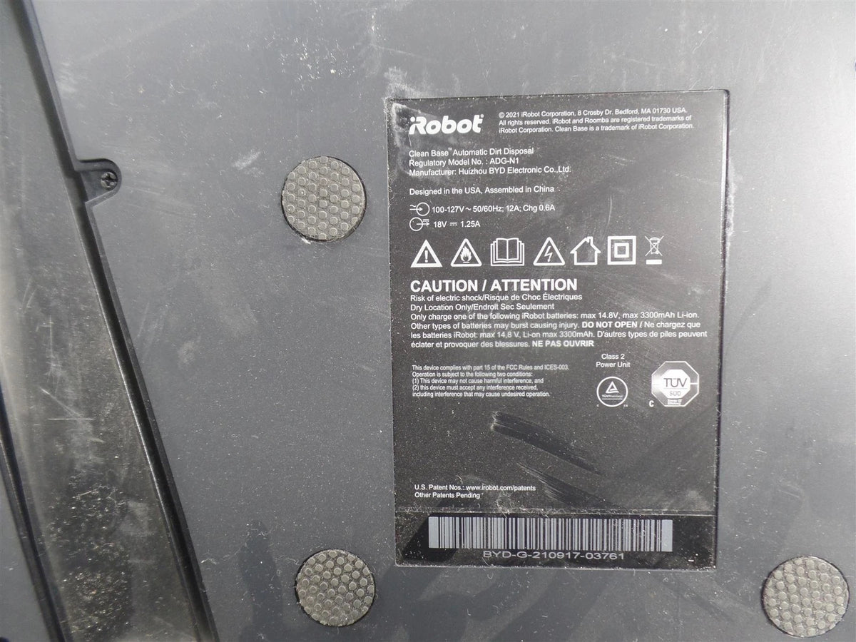 iRobot Roomba ADG-N1 Clean Base Automatic Dirt Disposal Charging Base ONLY