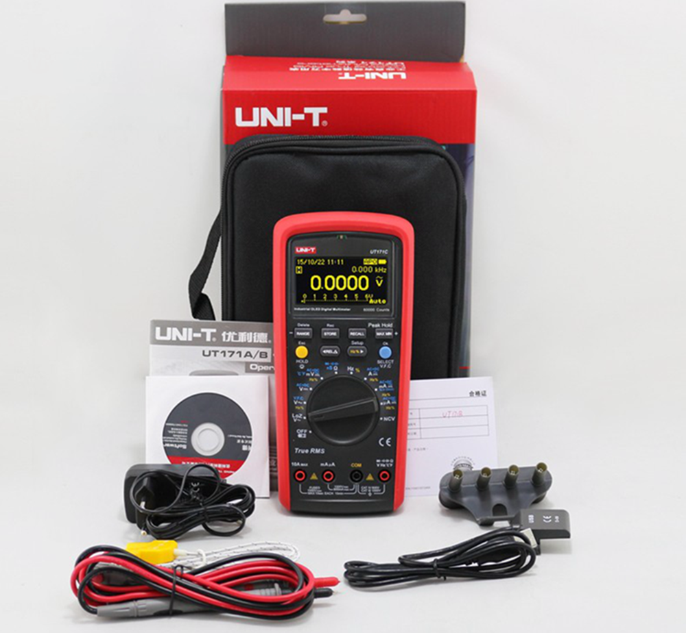 UNI-T UT171C TRMS Digital Multimeter with Square Wave and OLED