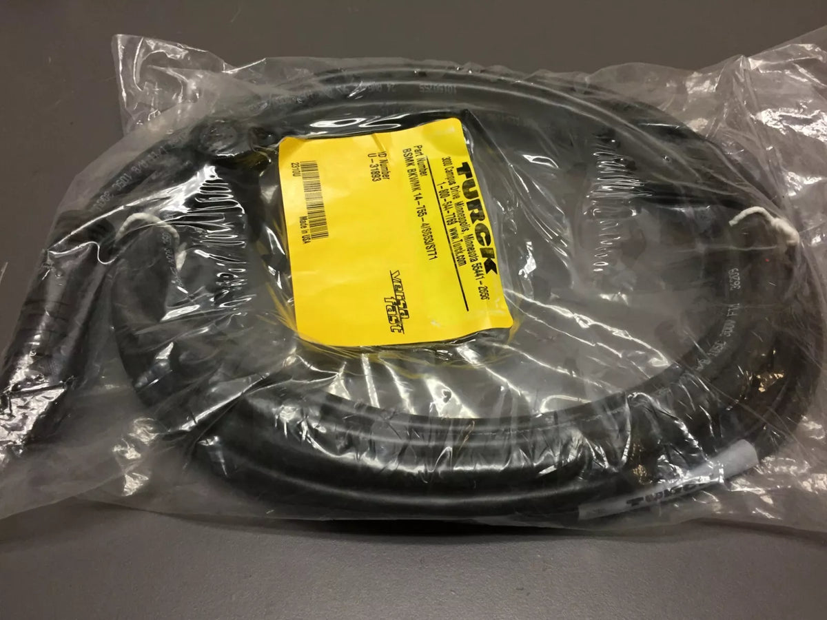 Turck BSMK BKWMK 14-755-4/S653/S771 M16 Molded Cordset