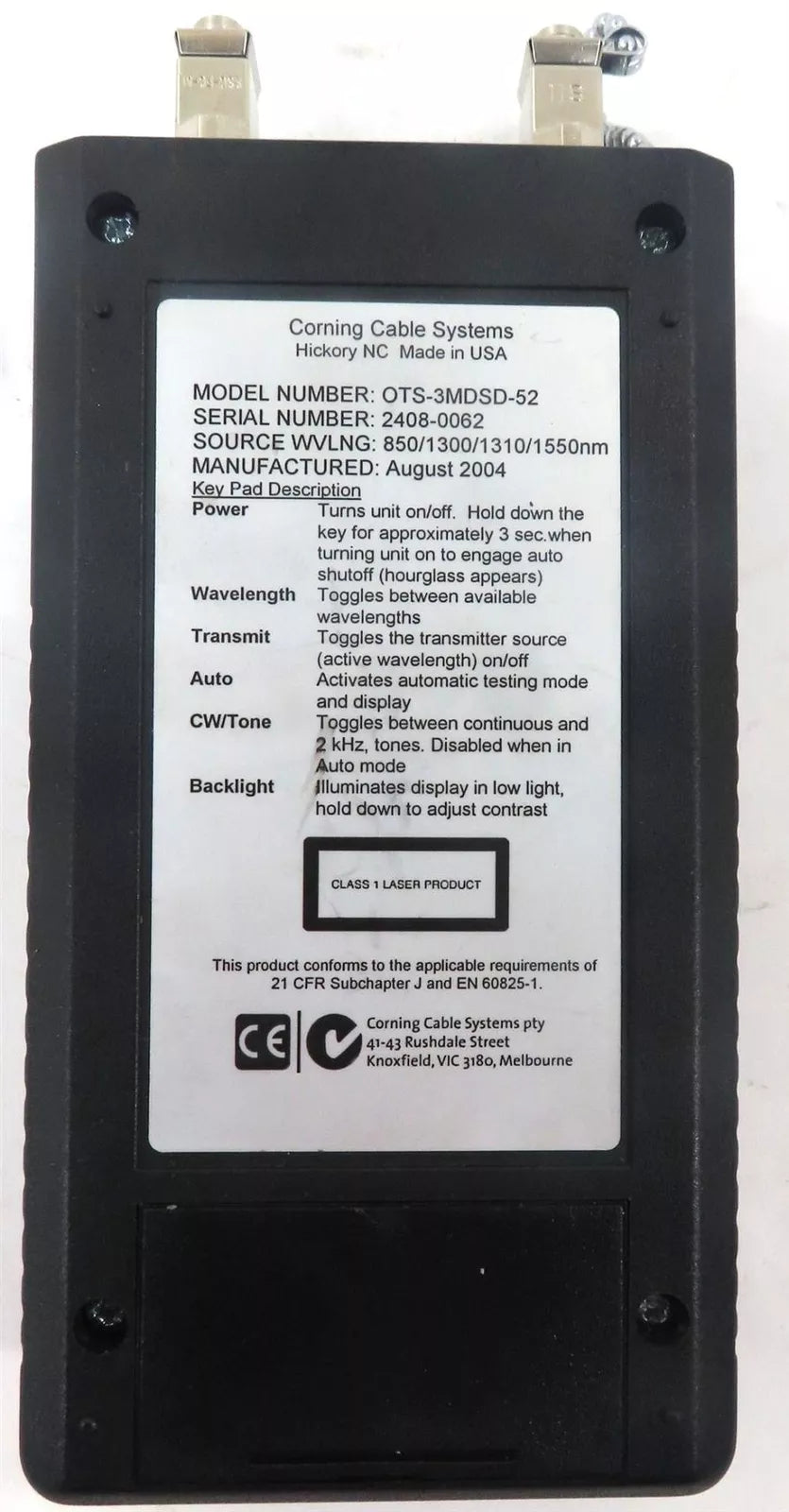 CORNING Optical Source OTS-300 Series for Reliable Network Connectivity