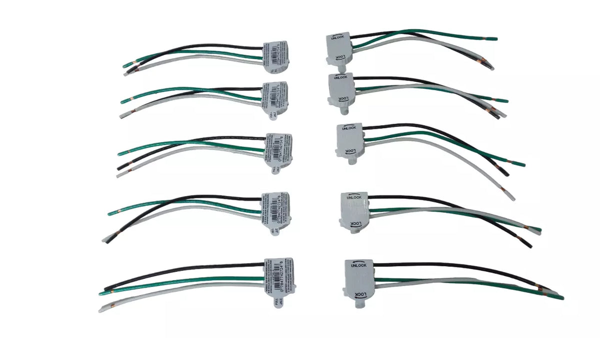 Lot of 10 Leviton Right Angle Wiring Module 111-MSTWL-A