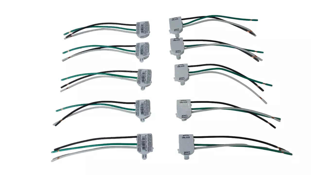 Lot of 10 Leviton Right Angle Wiring Module 111-MSTWL-A
