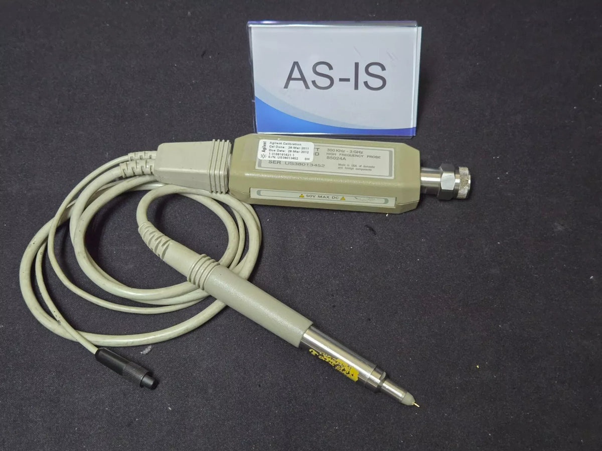 Agilent 85024A 300KHz - 3GHz High Frequency Active Probe (3452)