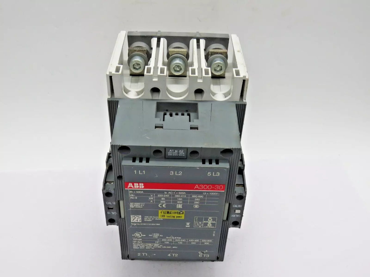 ABB A300-30 Power Contactor 230-240V Used Condition