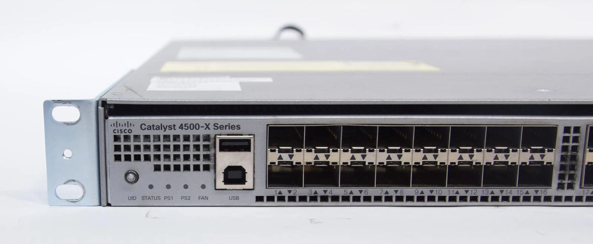 Cisco Catalyst 4500-X 32 Port 10GE Switch WS-C4500X-32SFP+ Enterprise License