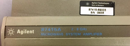 HP Agilent Keysight 87415A Microwave System Amplifier 2GHz to 8GHz