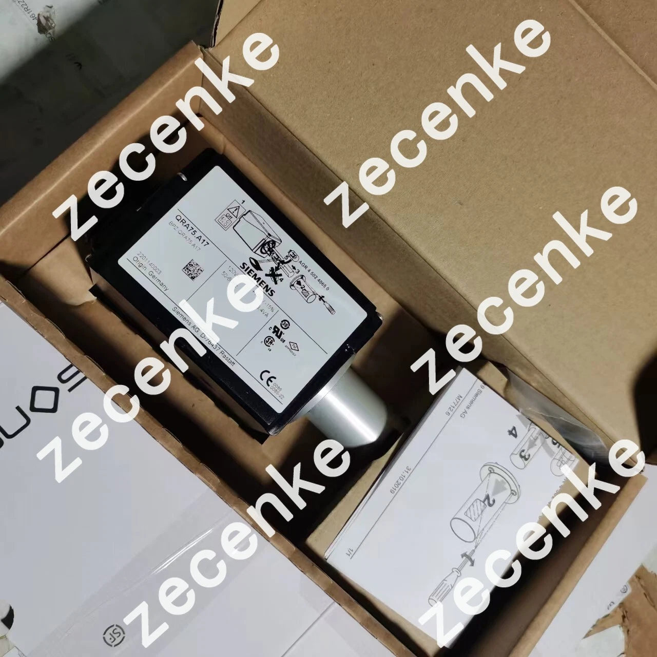 Siemens QRA75.A17 Flame Detector New Fast Shipping