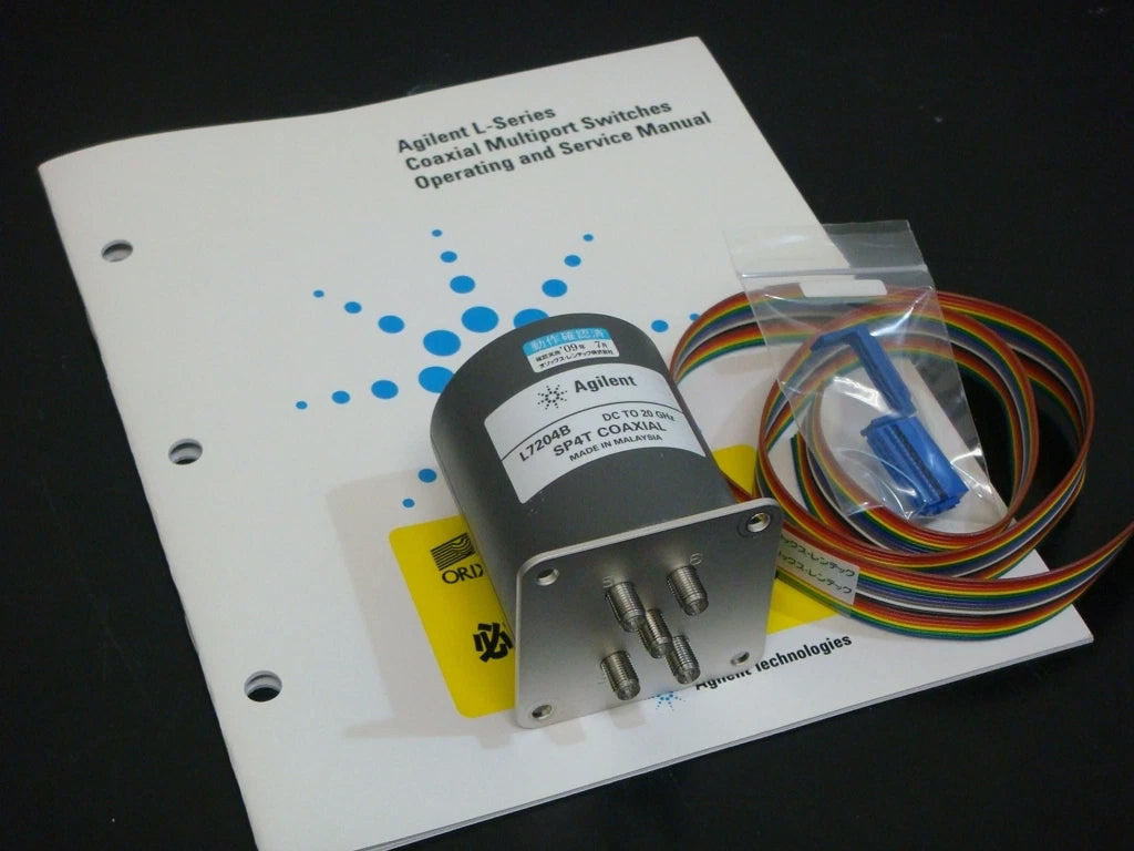 Agilent L7204B DC-20GHz SP4T Unterminated Coaxial Switch