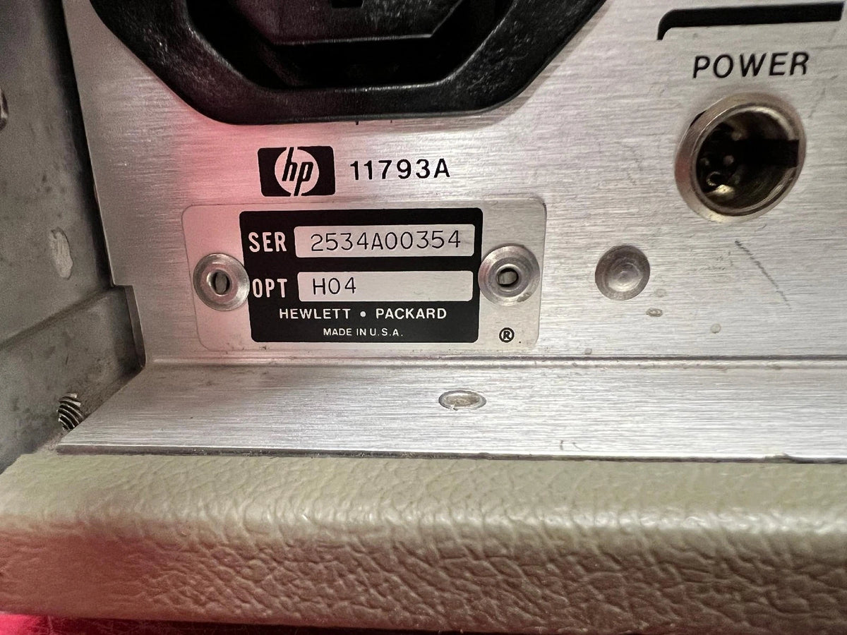 Agilent/Keysight 11793A Opt. H04 Microwave Down-Converter for 8902A, 2536A00354