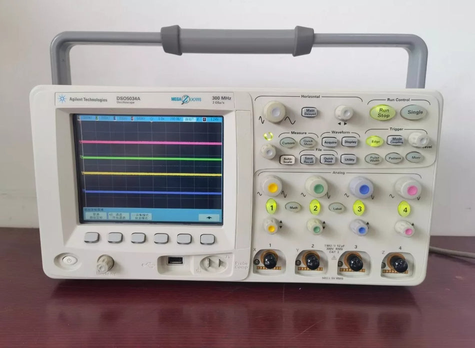 USED 1PCS HP Agilent DSO5034A Digital Storage Oscilloscope