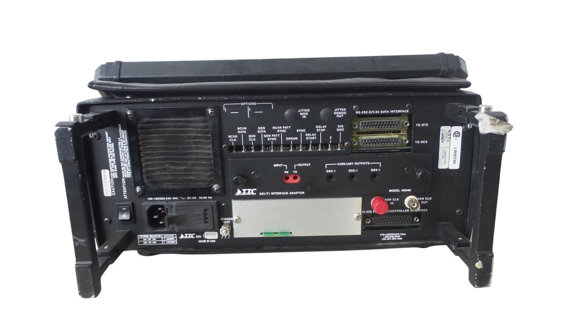 TTC Fireberd 6000A Communication Analyzer with DS1/T1 40540 Interface Adapter