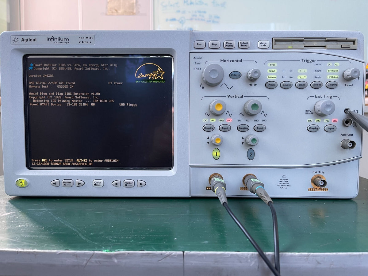 Agilent 54820A Infiniium Oscilloscope 500MHz , 2GSa/s _0108 - XG eqpt