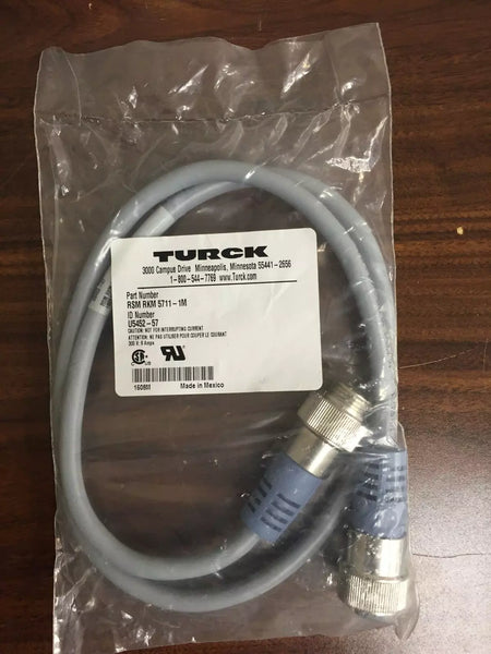 Turck RSM RKM 5711-1M Minifast 5 Pin 1 Meter M/F Cable