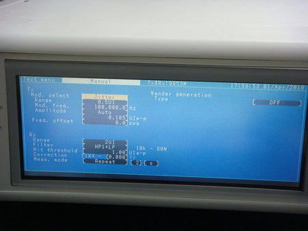ANRITSU MU150018A /02/03 2.5G/10G Jitter Unit
