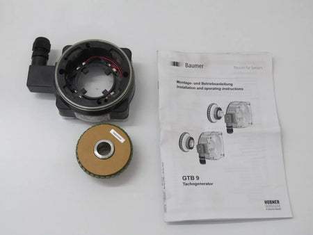 New Baumer GTB 9 Tachogenerator GTB 9.06 L/420 Blind Hollow Shaft