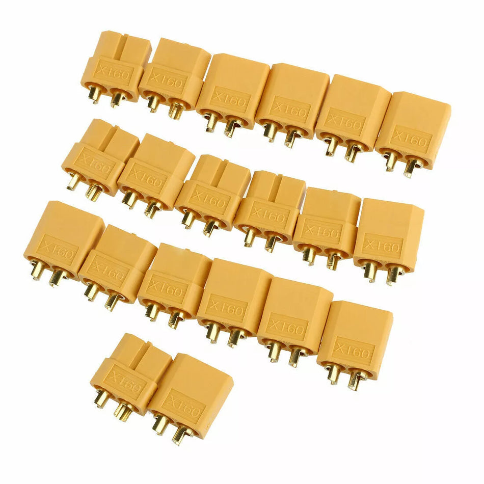 10 Pairs XT60 Female/Male Bullet Connectors for RC Battery