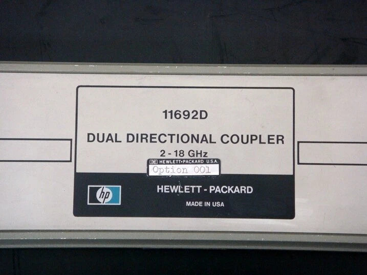 HP 11692D /001 2-18GHz Dual Directional Coupler