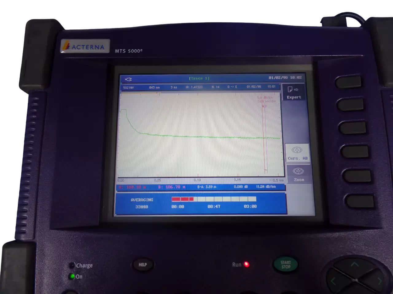 Acterna MTS 5000E Fiber Tester - High-Quality Testing Tool