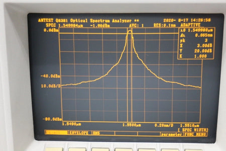 ADVANTEST Q8381 600nm-1750nm Optical Spectrum Analyzer