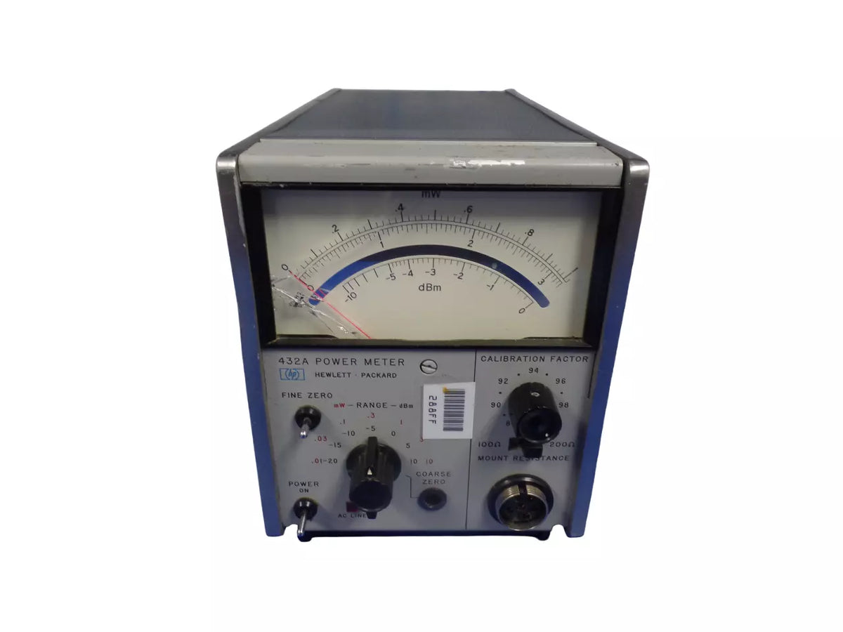 Hewlett-Packard 432A Power Meter for Precise Power Measurement