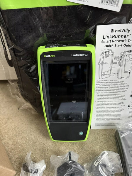 NetAlly LinkRunner G2 Smart Ethernet & Network Testing Device LR-G2 (MFG2024)