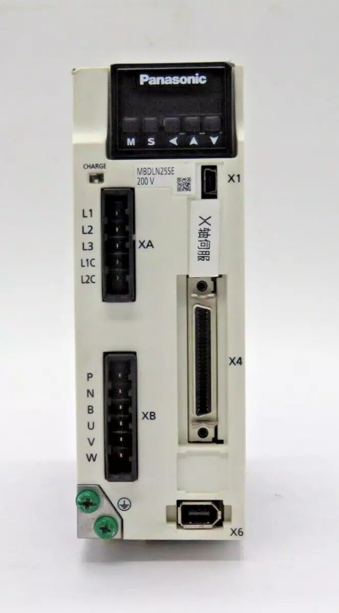 Panasonic MBDLN25SE AC Servo Drive 400W 0-240V 2.6A 1/3 Phase Tested
