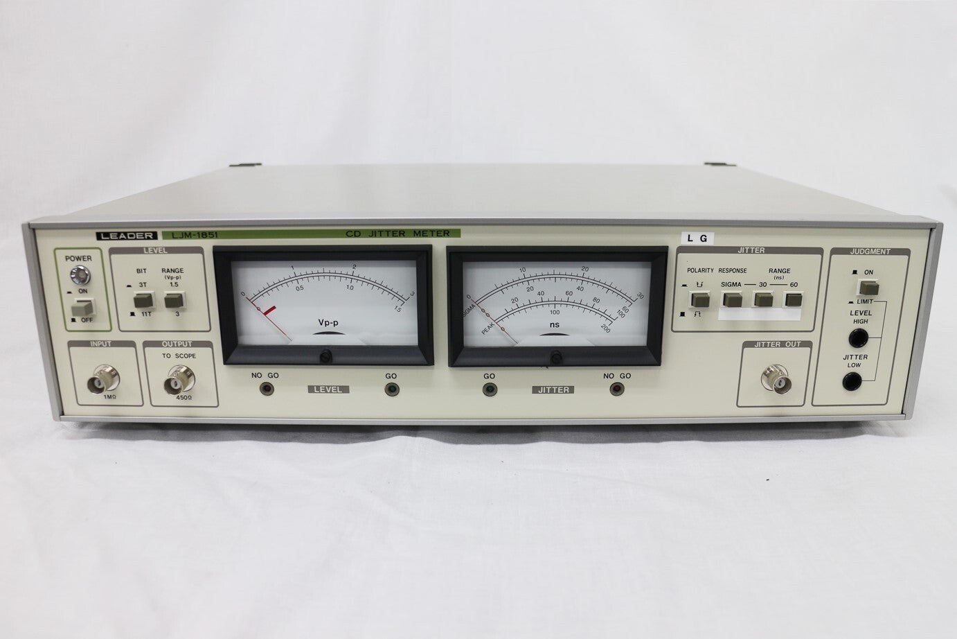 LEADER LJM-1851 CD Jitter Meter