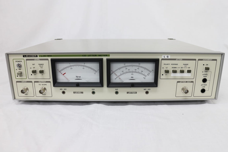 LEADER LJM-1851 CD Jitter Meter