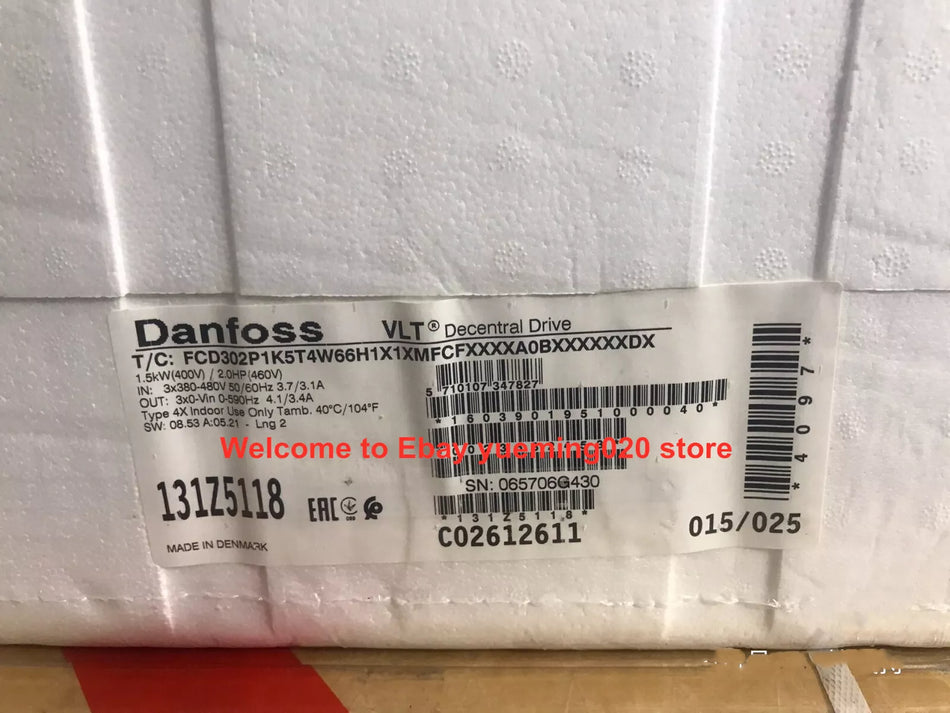 FCD302P1K5T4W66H1X1XMFCFXXXXA0BXXXXXXDX 131Z5118 inverter drives