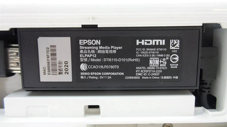 Epson Home Cinema 2250 Full HD 3D Android TV Projector - Lamp : 780 Hours