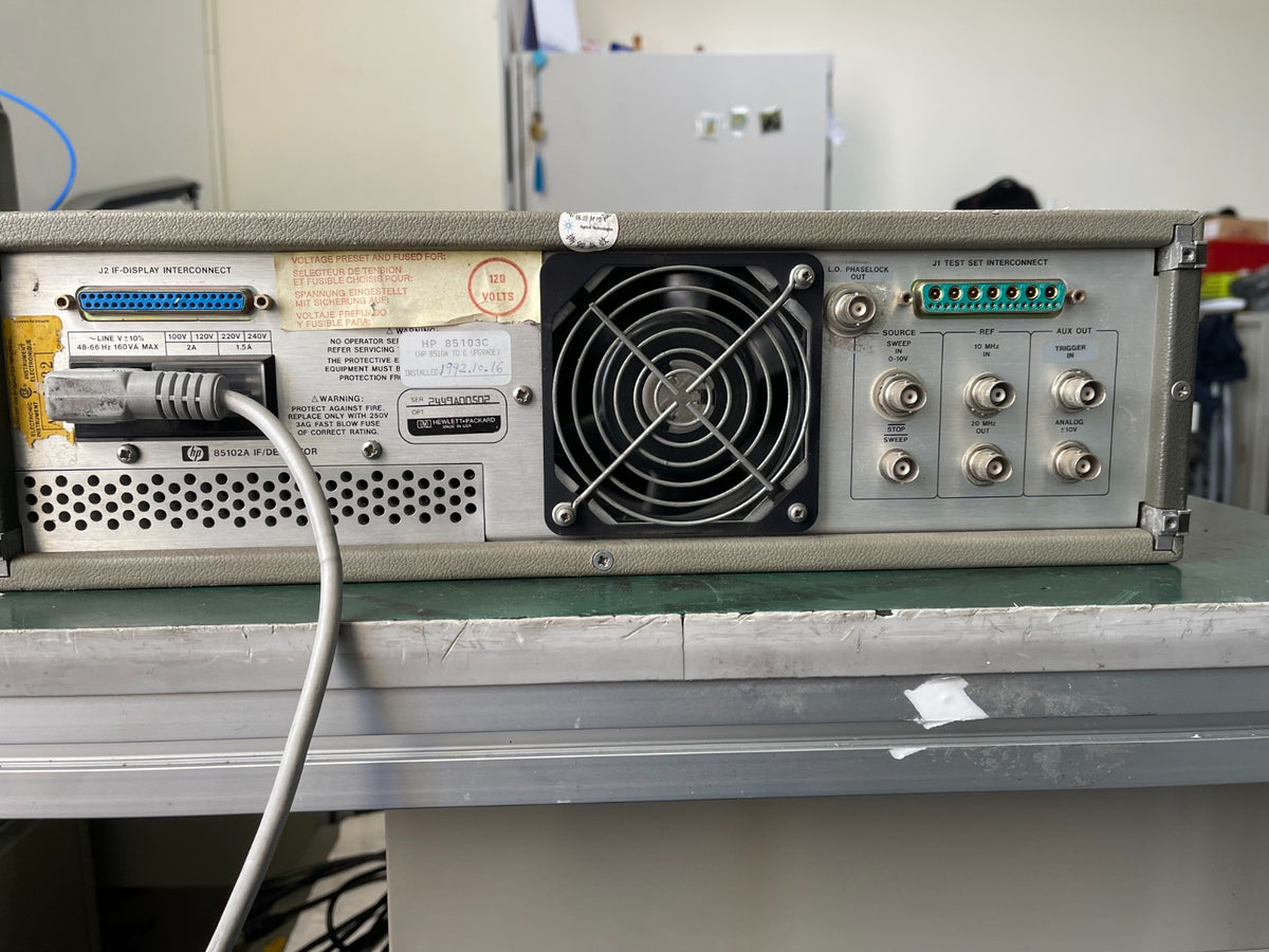 HP 8510A Network Analyzer IF/Detector 85102A upgraded to 85103C _0502 - XG eqpt