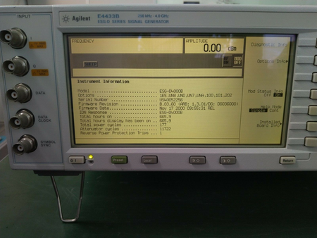 Agilent E4433B ESG Vector Signal Generator 250kHz-4GHz _2256