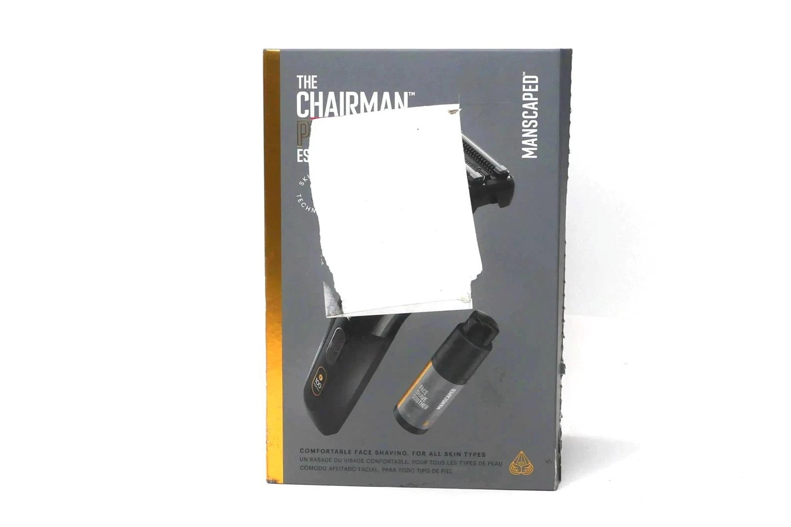 Manscaped The Chairman Pro Essentials Kit Foil Face Shaver - Free Shipping