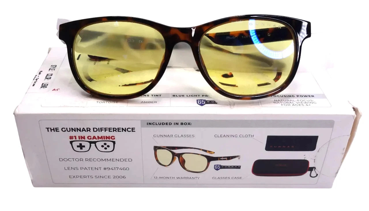 GUNNAR - RUSH Blue Light Gaming & Computer Glasses - Onyx free shipping